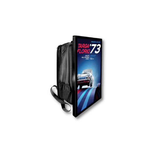 Portable Marketing LCD Backpack Portable Marketing LCD Backpack