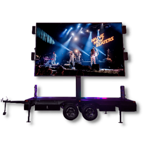 Mobile LED Event Trailer Production for Movie Nights and Event Broadcasts Mobile LED Event Trailer Production for Movie Nights and Event Broadcasts
