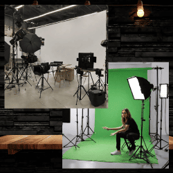 Stage Setup and Green Screen Example