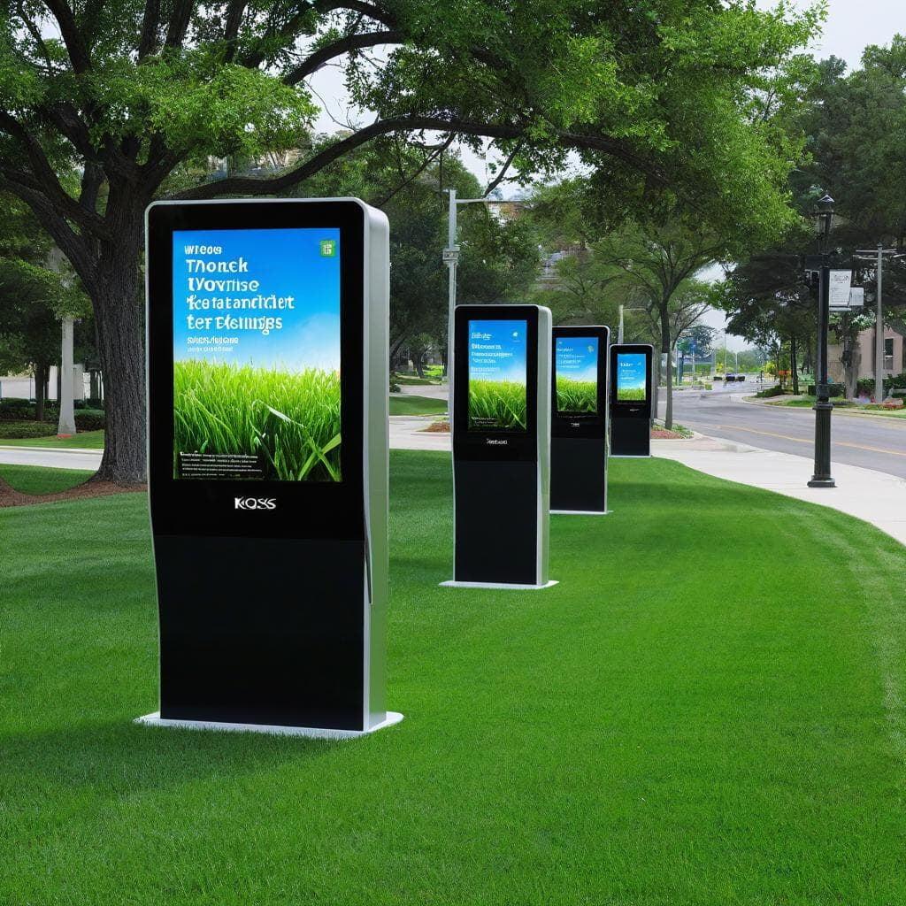 Maxi Signs Outdoor Display Kiosk 29