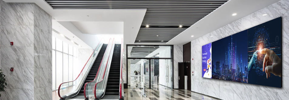 Indoor LG Fine Pixel Display